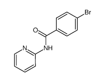 4-bromo-N-pyridin-2-ylbenzamide Structure
