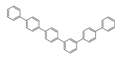 1-phenyl-4-[3-[4-(4-phenylphenyl)phenyl]phenyl]benzene结构式
