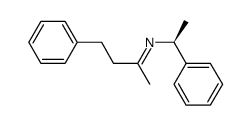 (S)-4-phenyl-N-(1-phenylethyl)butan-2-imine结构式