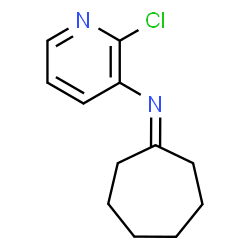 (2-Chloro-pyridin-3-yl)-cycloheptylidene-amine结构式