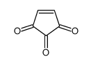 cyclopent-4-ene-1,2,3-trione结构式