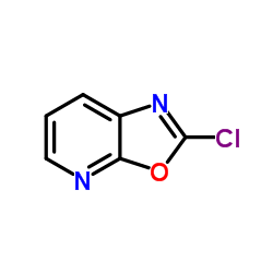 2-氯噁唑并[5,4-b]吡啶结构式