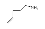 (3-methylidenecyclobutyl)methanamine Structure