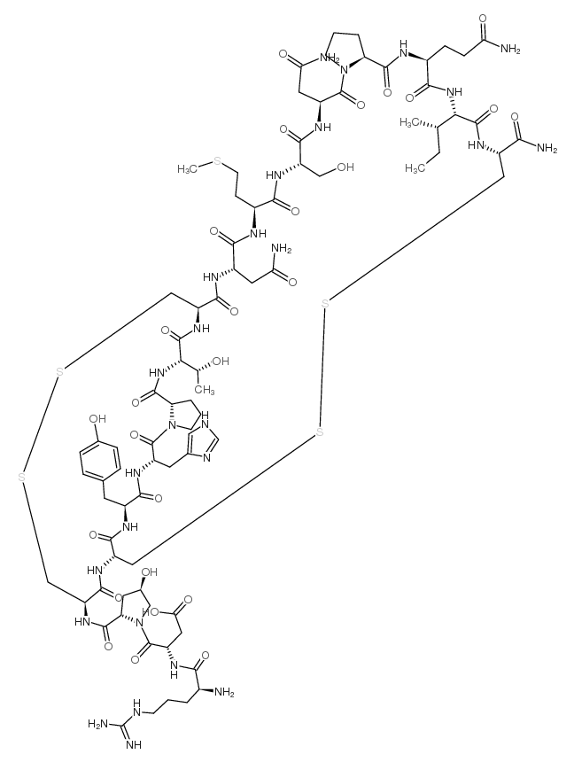 α-Conotoxin EI Structure