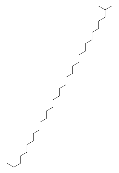 2-methylhentriacontane结构式