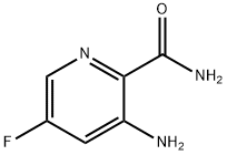 3-氨基-5-氟吡啶酰胺结构式