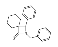 (1R)-2-benzyl-1-phenyl-2-azaspiro[3.5]nonane-3-thione结构式