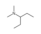 N,N-dimethylpentan-3-amine Structure