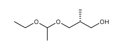 (2R)-(+)-3-(1'-ethoxyethoxy)-2-methylpropanol结构式