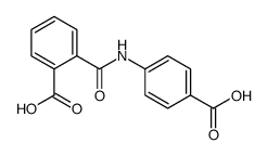 2-[[(4-CARBOXYPHENYL)AMINO]CARBONYL]-BENZOIC ACID structure