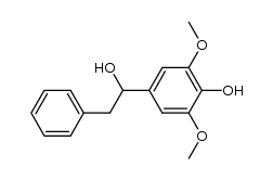 1-(3,5-Dimethoxy-4-hydroxyphenyl)-2-phenylethanol Structure