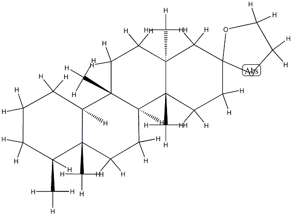 5,8,17aβ-Trimethyl-D-homo-5α-androstan-3-one ethylene acetal picture