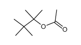 1,1,2,2-tetramethylpropyl acetate结构式