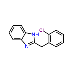 2-(2-Chlorobenzyl)-1H-benzimidazole Structure