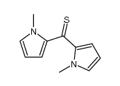 1,1'-dimethyl-2,2'-dipyrrolyl thioketone Structure