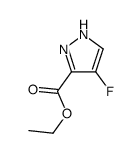 1H-Pyrazole-3-carboxylicacid,4-fluoro-,ethylester(9CI)结构式