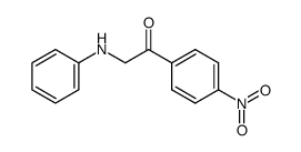 N-(4'-Nitrophenacyl)-anilin结构式