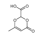 4H-1,3-Dioxin-2-carboxylicacid,6-methyl-4-oxo-(9CI) Structure