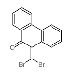 9(10H)-Phenanthrenone,10-(dibromomethylene)- Structure