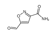 3-Isoxazolecarboxamide,5-formyl-(8CI,9CI) structure