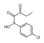 N-(4-chlorophenyl)-1-ethylsulfinyl-N-hydroxyformamide Structure