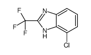 4-chloro-2-(trifluoromethyl)-1H-benzimidazole Structure