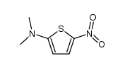 2-N,N-dimethylamino-5-nitrothiophene结构式