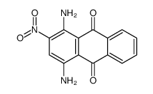 1,4-diamino-2-nitroanthraquinone Structure