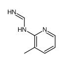 N'-(3-methylpyridin-2-yl)methanimidamide结构式