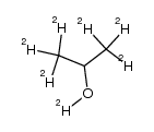 1,1,1,3,3,3,O-heptadeuterio-propan-2-ol Structure