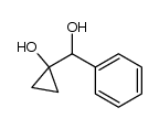 1-(hydroxy(phenyl)methyl)cyclopropanol Structure