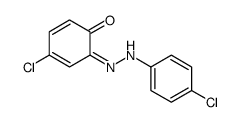 4-Chloro-2-[(E)-(4-chlorophenyl)diazenyl]phenol结构式