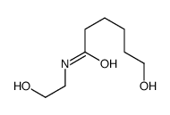 6-hydroxy-N-(2-hydroxyethyl)hexanamide结构式