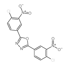 1,3,4-Oxadiazole,2,5-bis(4-chloro-3-nitrophenyl)- picture