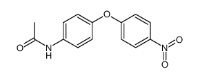 4-nitrophenyl 4'-acetamidophenyl ether Structure