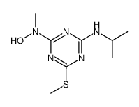 N-(4-isopropylamino-6-methylsulfanyl-[1,3,5]triazin-2-yl)-N-methyl-hydroxylamine结构式