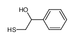 1-mercapto-2-phenyl-2-hydroxyethane结构式