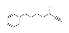 2-hydroxy-6-phenylhexanenitrile Structure