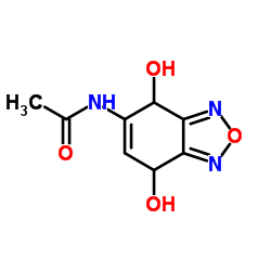 Acetamide, N-(4,7-dihydro-4,7-dihydroxy-2,1,3-benzoxadiazol-5-yl)- (9CI)结构式