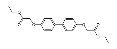 diethyl biphenyl-4,4'-diyldioxydiacetate结构式