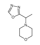 4-(1-(1,3,4-Oxadiazol-2-yl)ethyl)Morpholine结构式