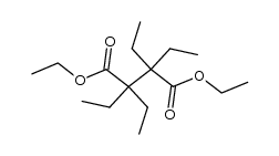 diethyl 2,2,3,3-tetraethyl-1,4-butanedioate Structure