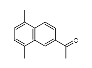 1-(1,4-dimethylnaphthalen-6-yl)ethanone Structure