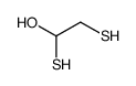 1,2-bis(sulfanyl)ethanol Structure