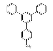 3',5'-二苯基联苯-4-胺结构式