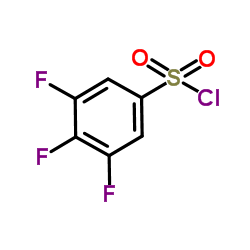 3,4,5-Trifluorobenzenesulfonyl chloride Structure