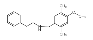 N-[(4-methoxy-2,5-dimethylphenyl)methyl]-2-phenylethanamine结构式