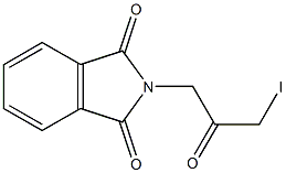 2-(3-iodo-2-oxopropyl)isoindoline-1,3-dione Structure