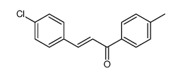 3-(4-chlorophenyl)-1-(4-methylphenyl)prop-2-en-1-one Structure