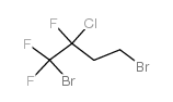 2-Chloro-1,4-dibromo-1,1,2-trifluorobutane structure